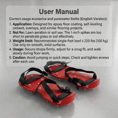 QWORK side profile showing shoe shape and even weight distribution