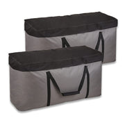 Rachmi front view of two storage bags showing durable heavy-duty protection