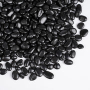 Rahato front of bag showing polished black pebbles and clean presentation benefit
