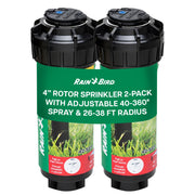 Rain Bird 42SA+ front profile showing durable rotor and compact body for reliable watering