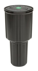 Rain Bird LG-3 next to ruler showing 3 inch pop-up height for tall grass clearance