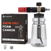 Raincovo Snow Pro front view showing sturdy body and controls for efficient foaming