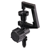 Raindrip front view of sprinkler heads showing compact design and easy install benefit