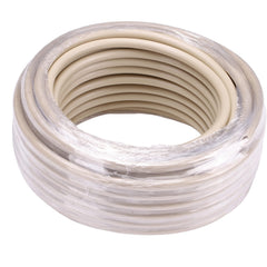 Close-up of Raindrip tubing texture highlighting layered polyethylene for durability