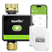 RAINPOINT front controller showing brass inlet and outlet for leak resistance