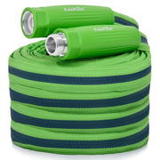 RAINPOINT front view of full-length 100FT hose showing lightweight design and finish