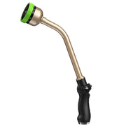 RAINPOINT front view of wand showing full length and green finish for easy reach