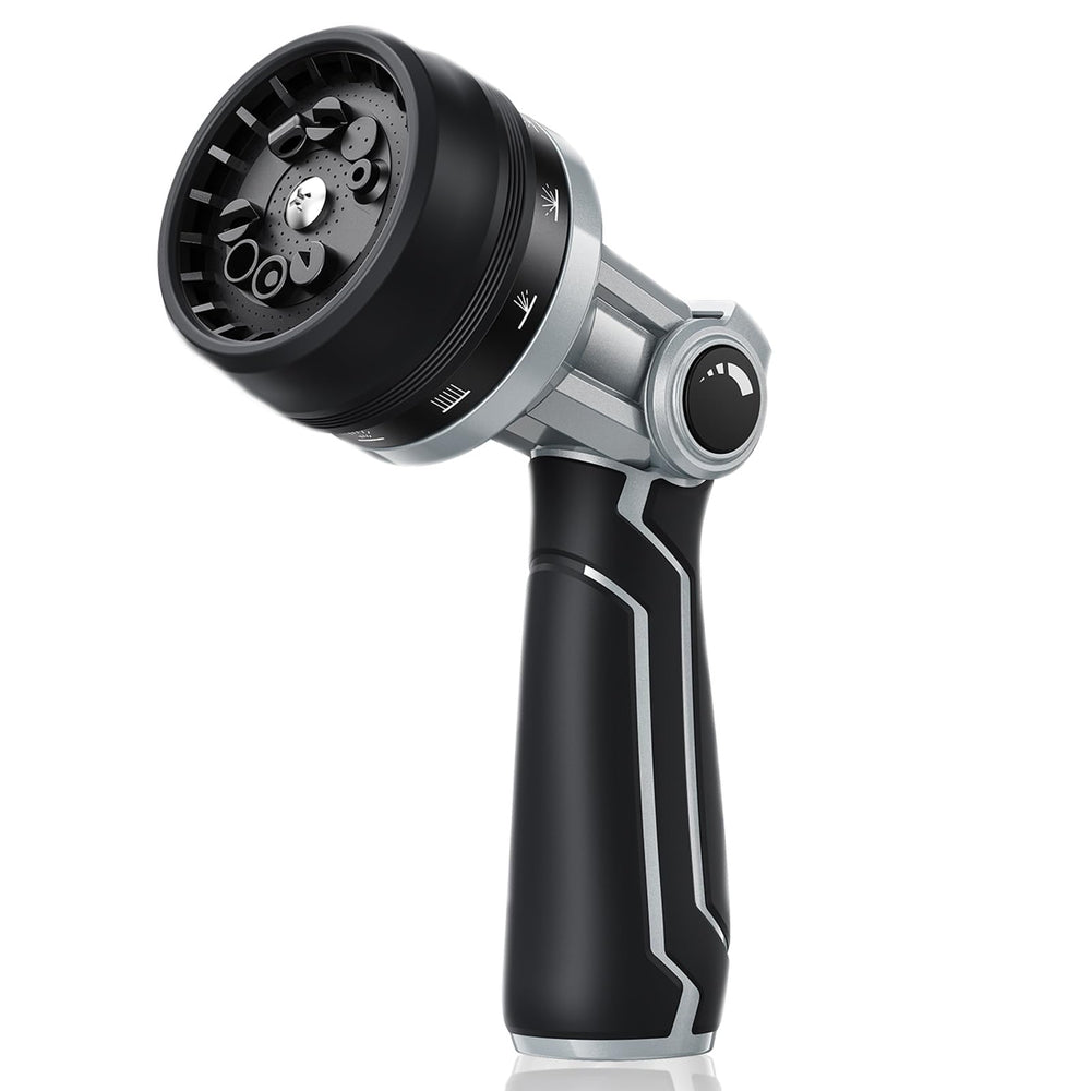 RAINPOINT front view metal nozzle showing robust construction and durability