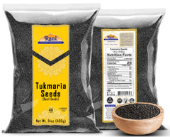 bowl of soaked basil seeds displaying gelled texture, Rani Brand ready-to-use