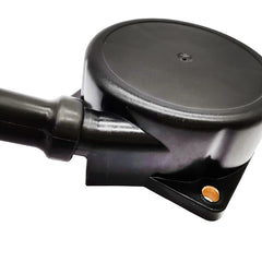ECHO starter rope and handle view showing comfortable grip and retraction