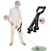 Reach Right front view showing handle attachment and clamp for improved comfort
