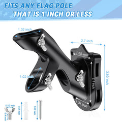 REERON aluminum bracket close-up highlighting rustproof coating and strength