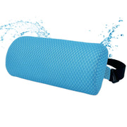 REEZEIVI front view of pillow packaging, shows design and portability benefit