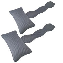 REEZEIVI front view pillows on hot tub showing comfortable support