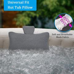 REEZEIVI weighted tail strap detail ensuring secure fit