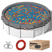 REGMICS front view of round leaf net showing full coverage and easy protection