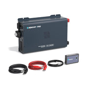 Renogy Pro front panel showing controls and indicator lights, simplifies monitoring