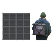 RENOGY REGO front-packed view showing compact portability and easy transport