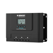 Renogy Rover Lite 60A front panel showing ports and controls for easy installation