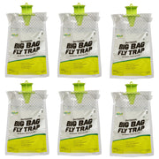 RESCUE! front packaging showing six disposable fly traps for heavy outdoor control