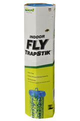 RESCUE! close-up of sticky surface capturing flies, efficient trapping