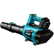 Restick front view of cordless blower showing compact profile and power