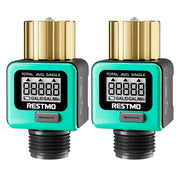 restmo front view pack showing two meters for household monitoring benefit
