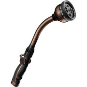 RESTMO front view of watering wand showing durable metal construction and finish