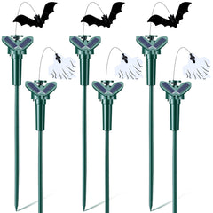 Retisee product front view showing flying ghosts and bats, easy seasonal curb appeal