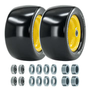 RETOTLA front view of 11x6.00-5 flat-free tire showing full assembly and visual fit