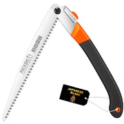 REXBETI folded saw front view showing compact storage and portability