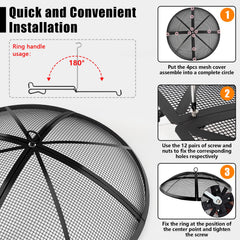 RGJ metal ring handle detail for safe lifting and controlled placement