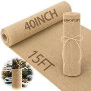 Riare burlap roll front view showing full length and width, durable coverage