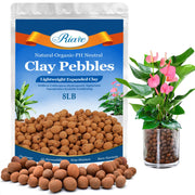 Riare front packaging 8lb bag showing product and resealable closure for storage