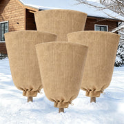 Riare front pack showing four burlap covers and benefits of reusable protection