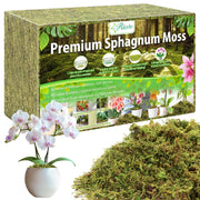 Riare front packaging showing compressed moss and weight benefits