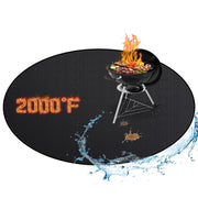 RICHIE 60" mat front view showing full deck protection benefit