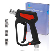 RIDGE WASHER front view of short gun showing compact durable design and fast attachments