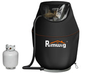 Rimwig front view cover showing full tank protection and weather resistance