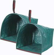 RISETEX front view of filled yard bag showing capacity and stability