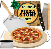 Ritual Life 16-inch stone front view showing full cooking surface and handles benefit