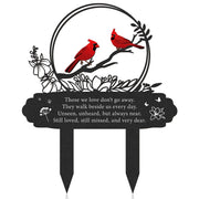 Rngmsi cardinal front view showing silhouette and clear memorial message benefit visibility