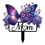 Rngmsi front view plaque showing butterflies and flowers, creates peaceful remembrance