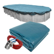 Robelle Galaxy front view showing teal top and black underside for clear protection