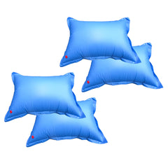 Robelle pool pillow front view shows heavy-duty vinyl protecting pool walls