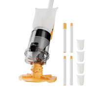 ROBOKLEEN front view showing orange body and ergonomic handle, ready to clean