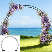 ROOLLYA front view of full assembled arch showing large entrance and curb appeal