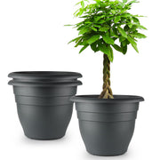 RooTrimmer front view of 16 inch planter showing clean modern finish and curb appeal