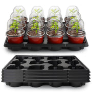 RooTrimmer front view of full 60-pot kit showing organization and convenience