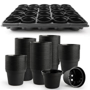 RooTrimmer front view assembled tray showing neat pot arrangement and easy handling